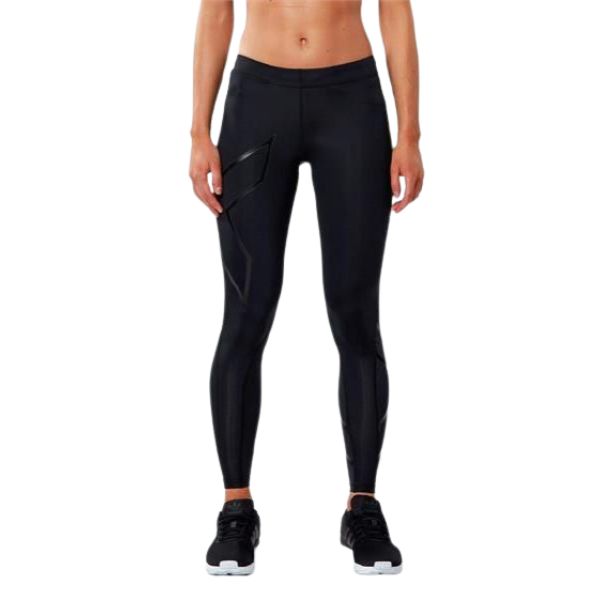 2XU Men's Elite Power Recovery Compression Tights-Small, Blk
